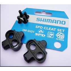 2 Piezas Calas Shimano MTB SH51 Tacos de Bicicleta para Shimano SPD  Spinning Juego de Calas para Pedales Compatibles con Shimano SPD Negro :  : Deportes y aire libre