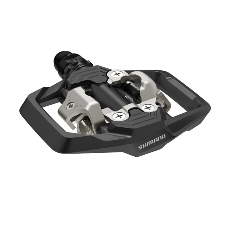 Pedales de MTB, Shimano ME700, SPD negro