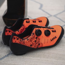 2-MTB Shoes GALAXY Skulls Orange
