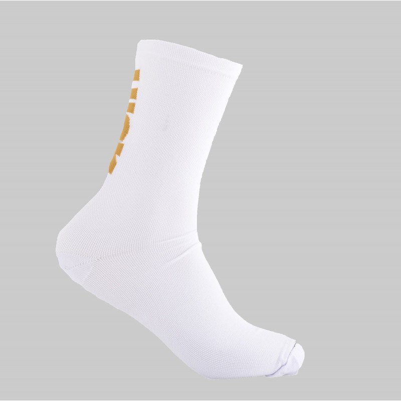 Calcetines de Ciclismo blancos Luck, calcetines blancos