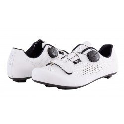 2-Plus white road cycling shoes 2021